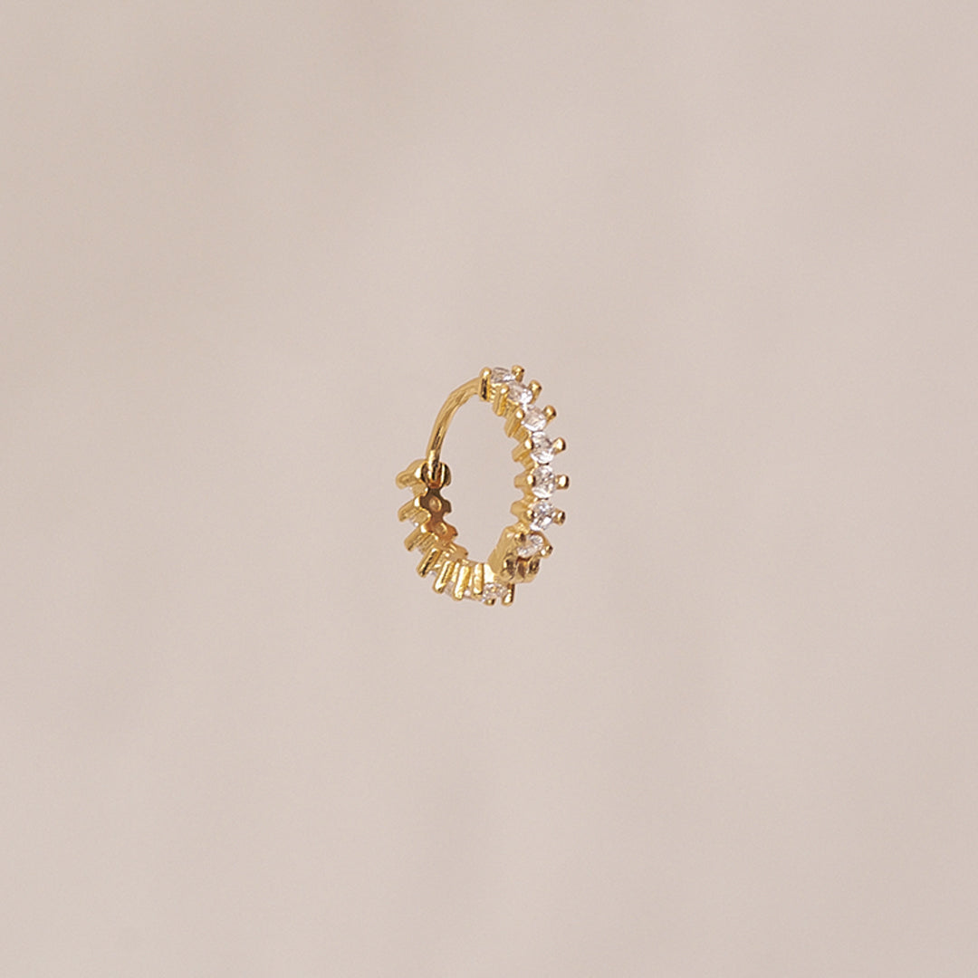 Mini Hoop Golden Bright