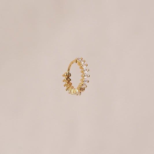 Mini Hoop Golden Bright