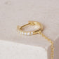 Alicia Golden Cuff y Hoop Chain