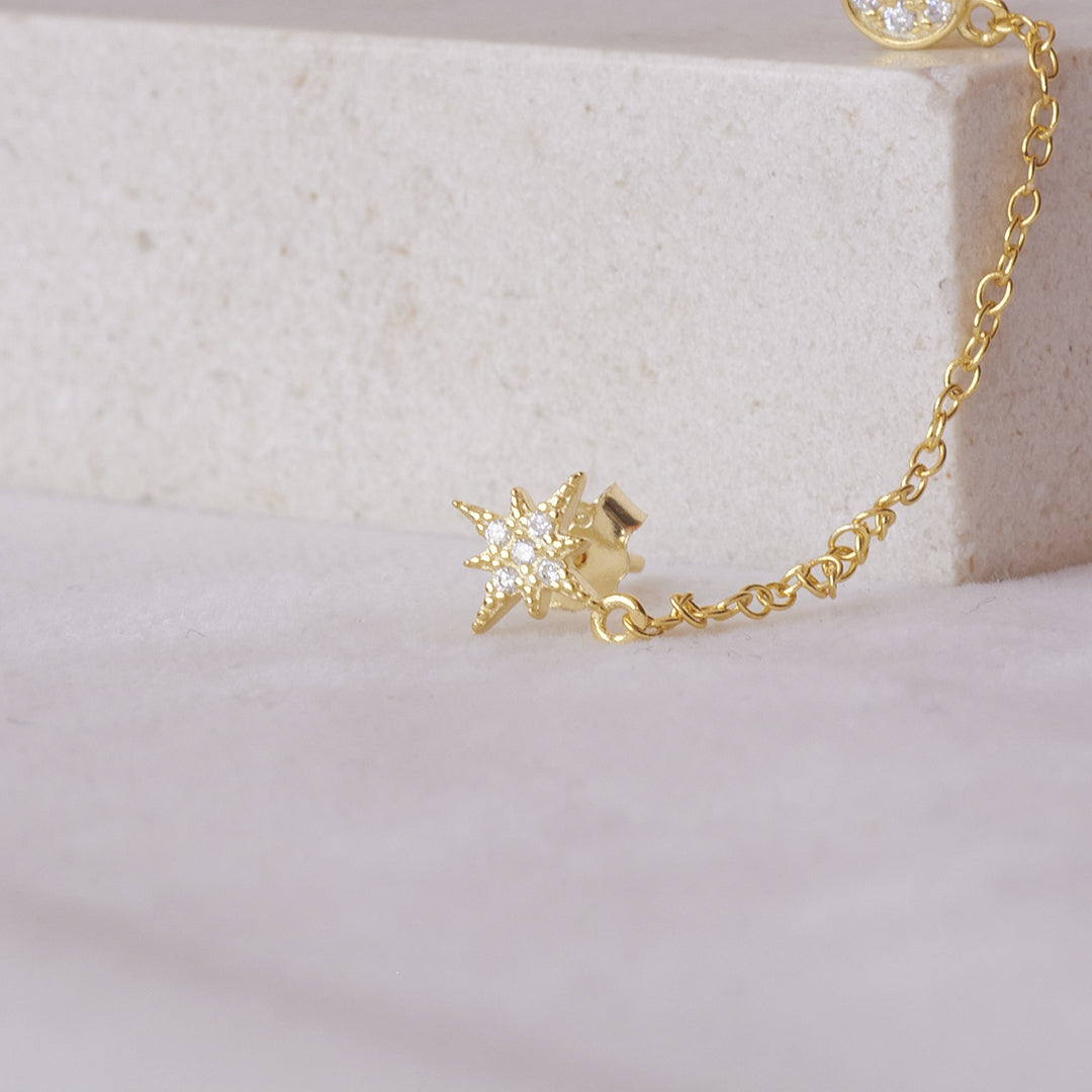 Piercing Chain Star and Dot